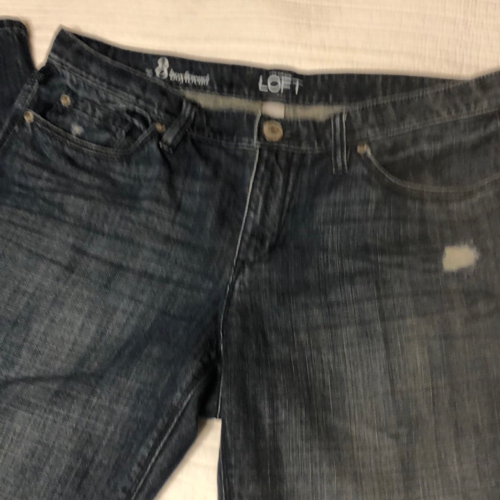 ANN TAYLOR LOFT JEANS 8